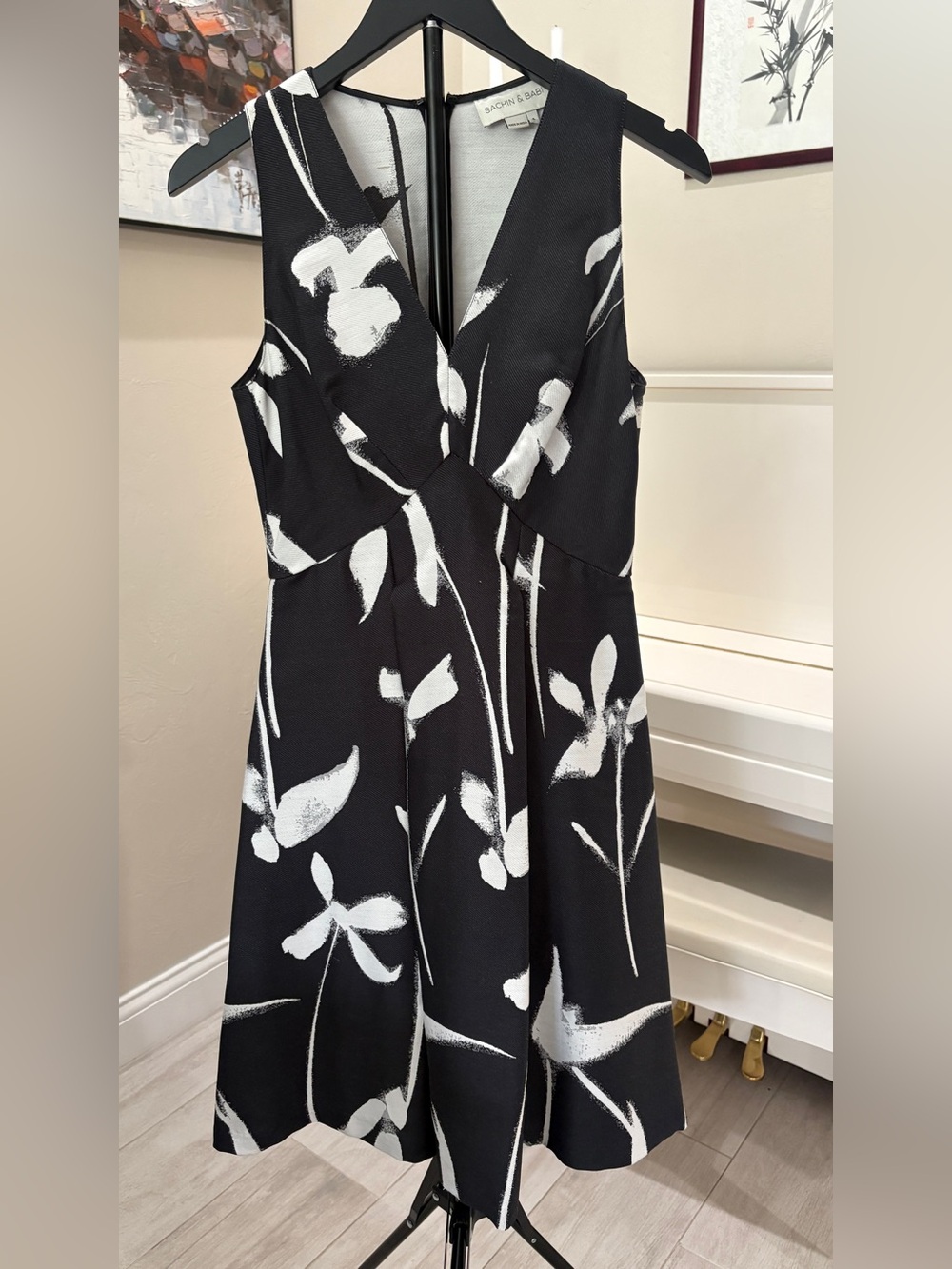 Sachin & Babi fit-and-flare dress